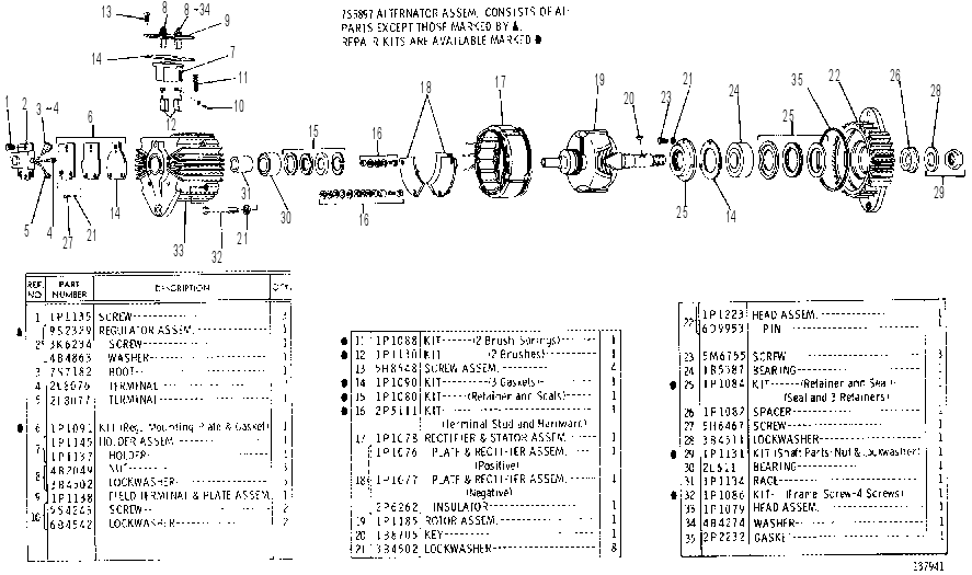 Генератор 9S4070 CAT