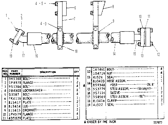 HOSE GROUP 8J4871 CAT