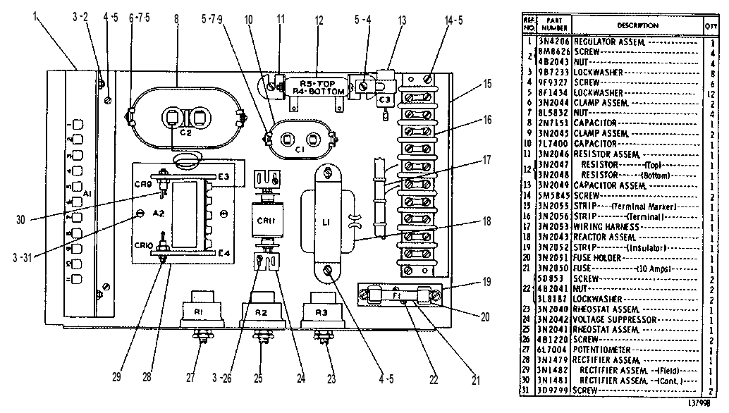 REGULATOR AS 5N0008 CAT