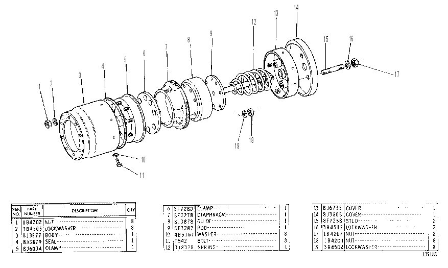 ROTOCHAMBER GROUP 8J6765 CAT