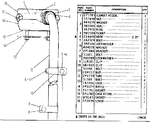 Сапун 2P3169 CAT