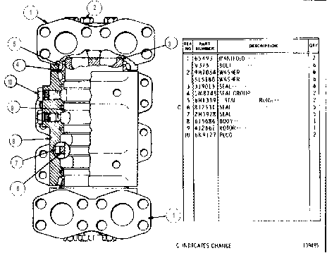 SWIVEL JOINT GROUP 6S0641 CAT