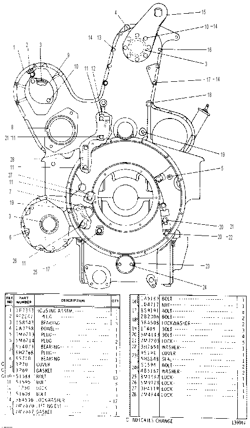 Блок цилиндров 8S5074 CAT