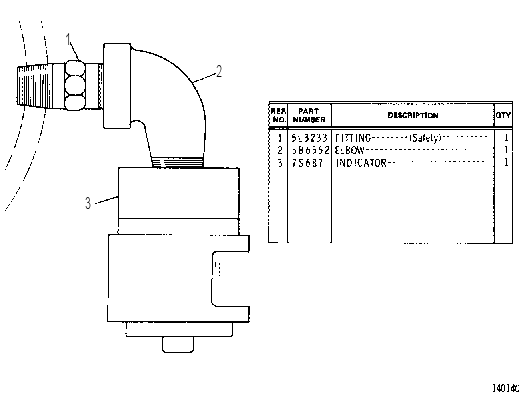 GAUGE GP-AIR CLEANER 2N3322 CAT