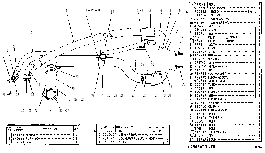 PUMP LINES 2P6727 CAT