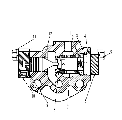 Клапан обратный 8J0215 CAT
