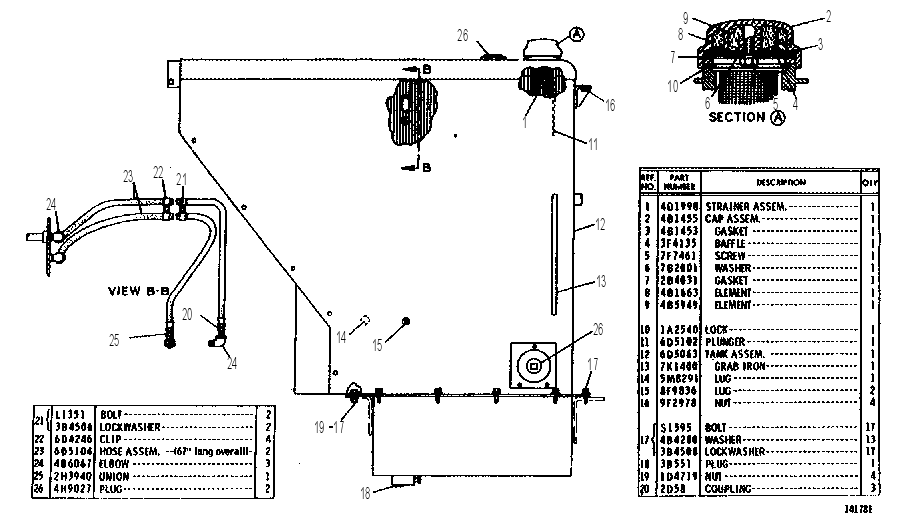 FUEL SYSTEM GP 6D5010 CAT