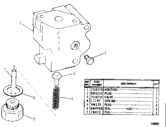 CHECK VALVE GROUP 2S8373 CAT