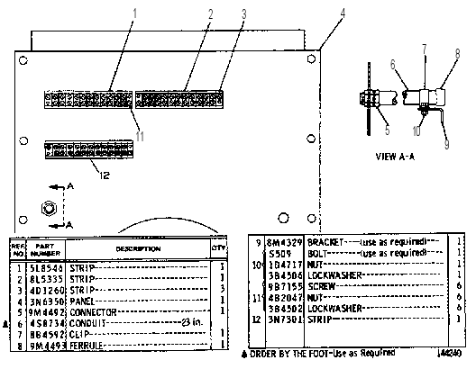 INSTRUMENT PANEL AS 3N6354 CAT