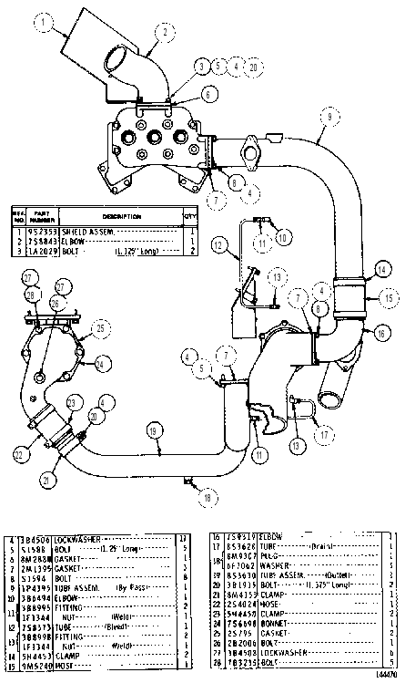 COOLER & LINES GP 5S3118 CAT