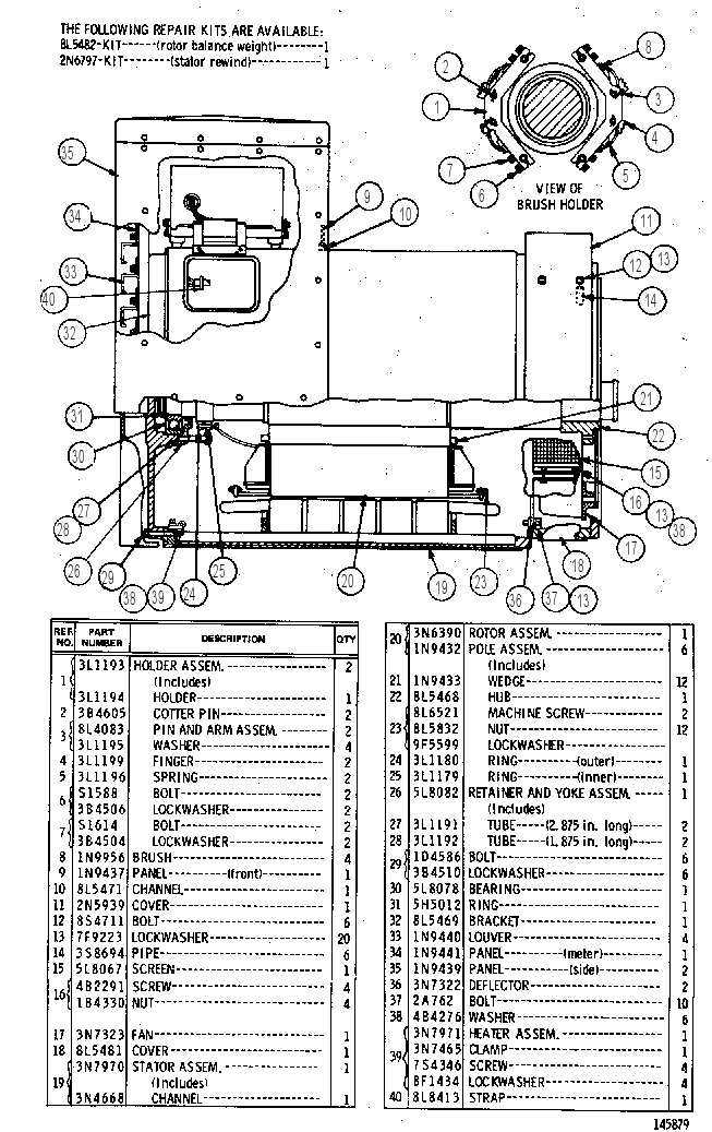 Генератор 8L0091 CAT