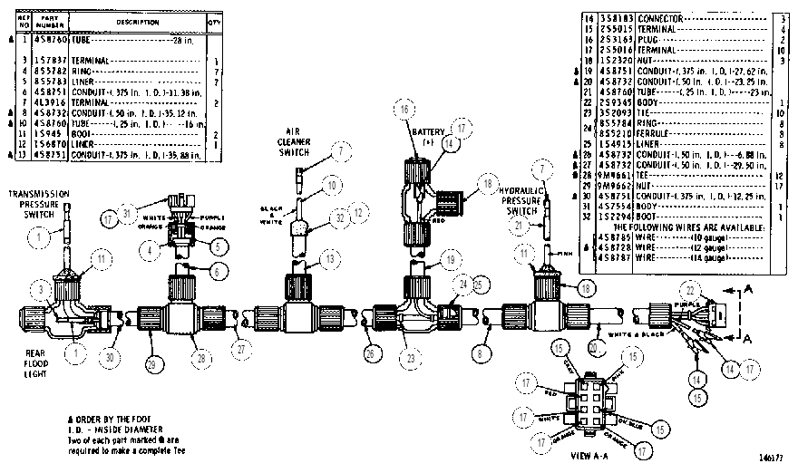 WIRING HARNESS ASSEMBLY 9K0451 CAT
