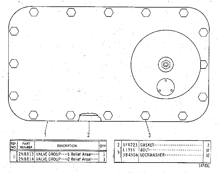 VALVE AR 3N6399 CAT