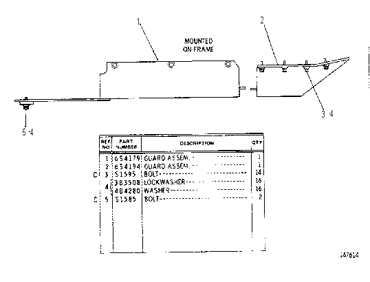 CRANKCASE GUARD GROUP 6S3513 CAT