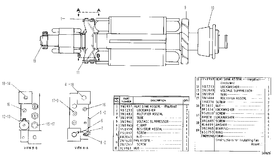 ROTOR ASSEMBLY 3N6018 CAT