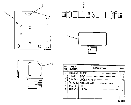 CONTACTOR MOUNTING GROUP 3N7725 CAT
