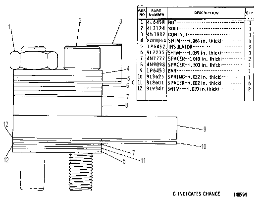 TORQUE CONTROL 6N0453 CAT