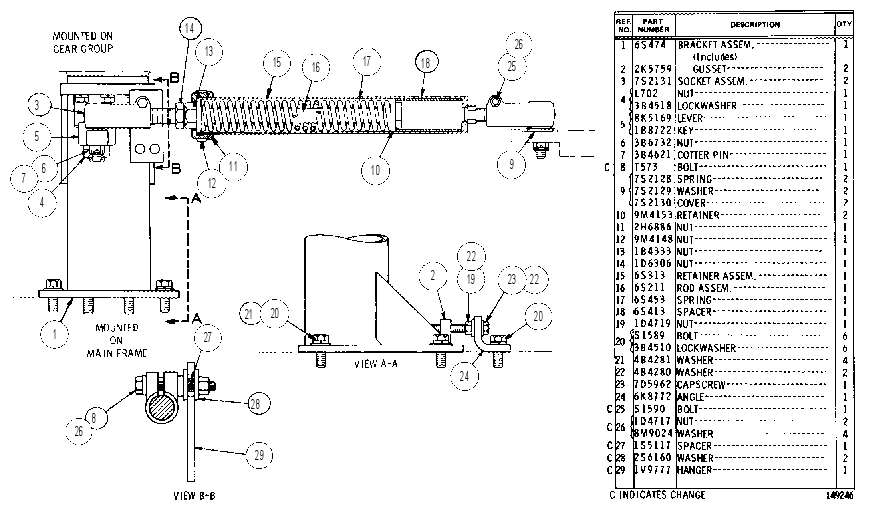 STEERING MECHANISM 8K5087 CAT