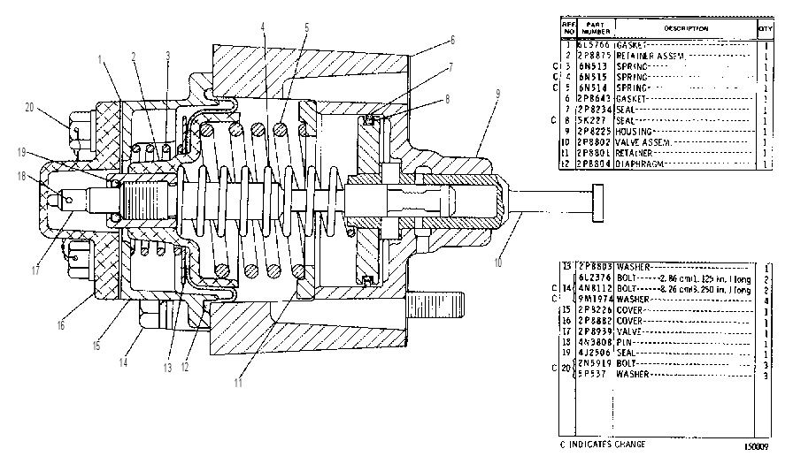 Управление топливоподачей 2P9625 CAT