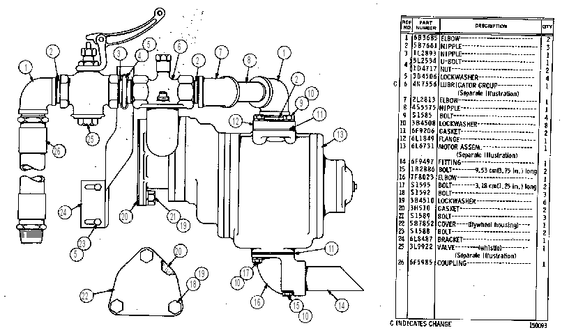 MOTOR GP-AIR STARTING 7L6914 CAT