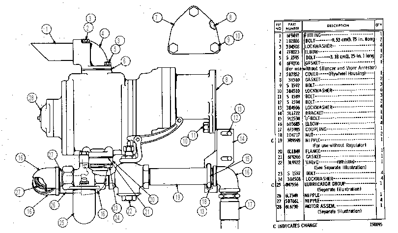 MOTOR GP-AIR STARTING 7L6915 CAT