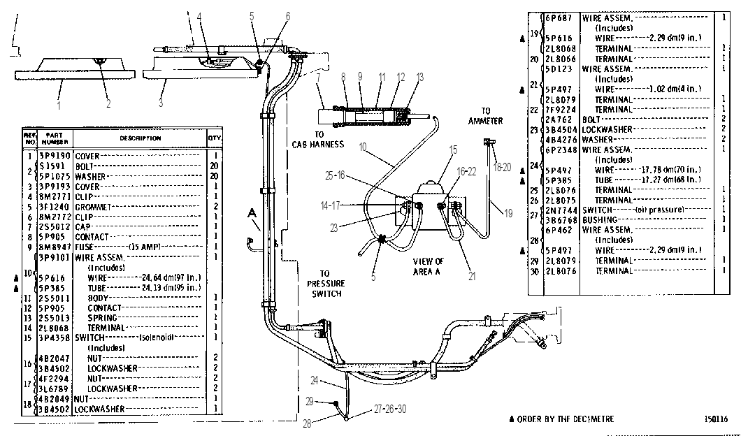MOUNTING MODIFICATIONS GROUP 6P2654 CAT
