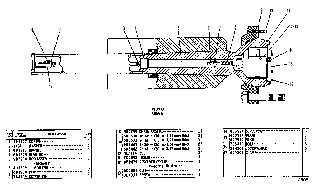 DRAWBAR GROUP 9D2445 CAT