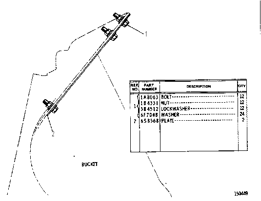 COUNTERWEIGHT GROUP 6S8569 CAT