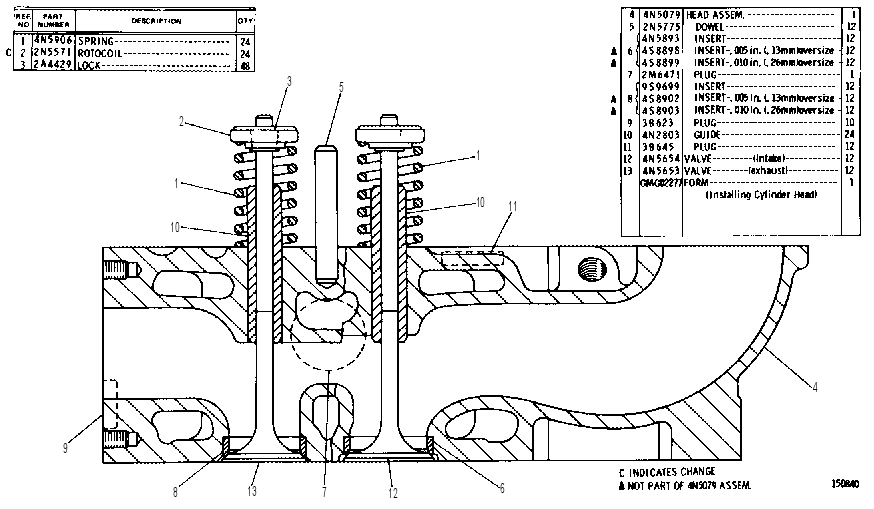 CYLINDER HEAD GROUP 4N0749 CAT