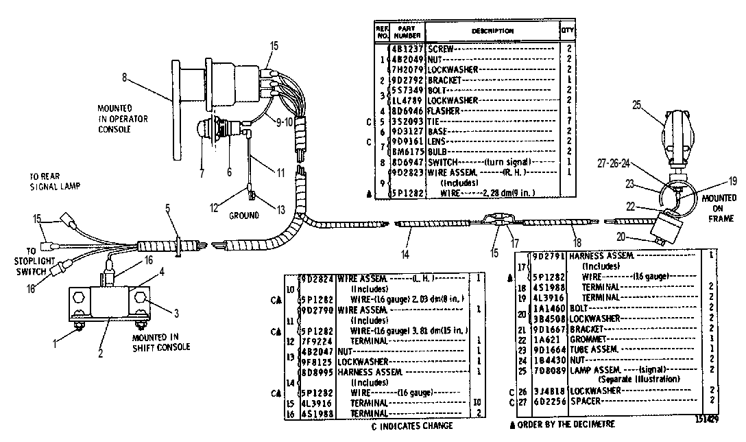 SIGNAL LIGHTING GROUP 9D3705 CAT