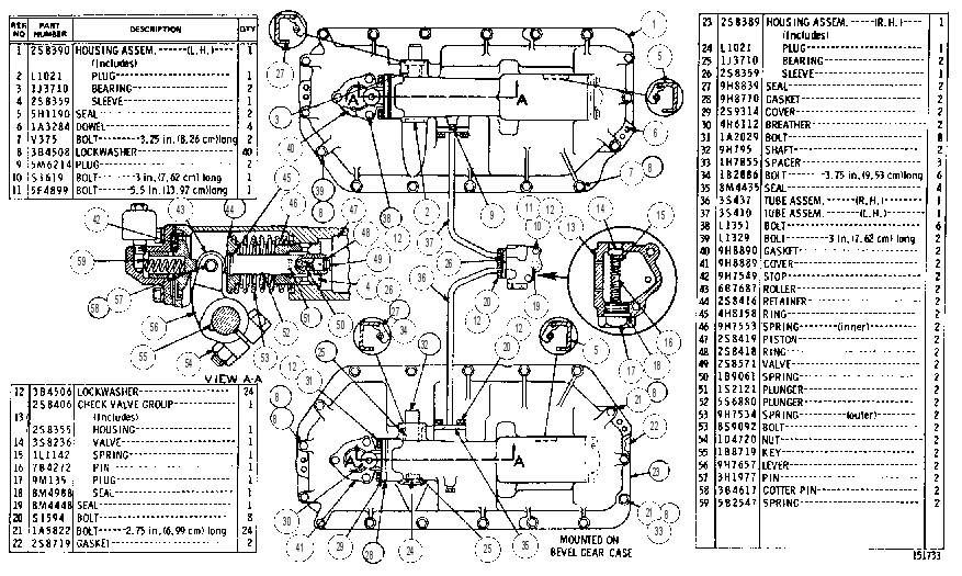 BRAKE HYDRAULIC MECHANISM 7S3793 CAT