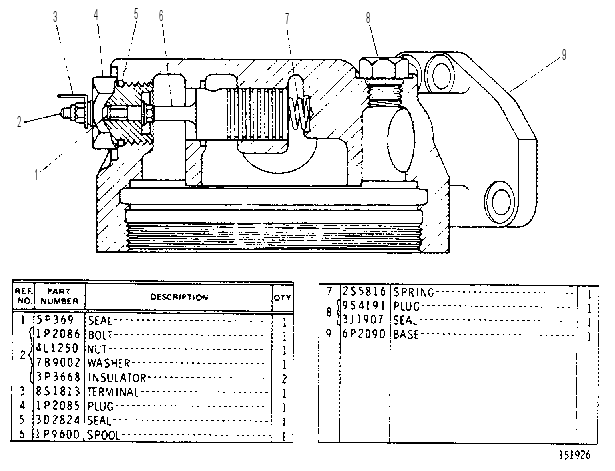 FILTER BASE SERVICE GROUP 6P2218 CAT