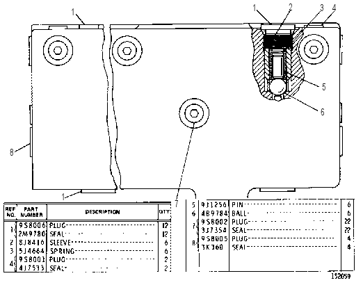 CHECK VALVE GROUP 9J5723 CAT