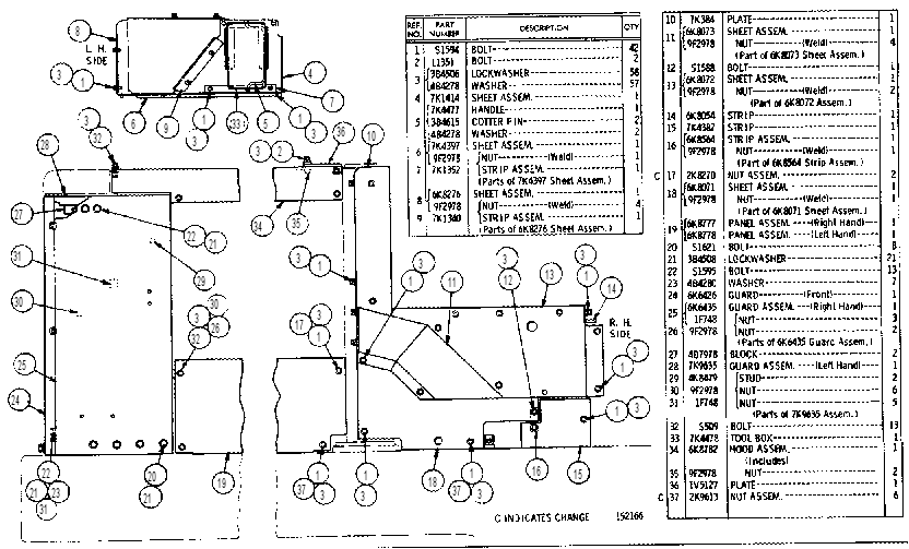 Капот с защитой 6K8224 CAT