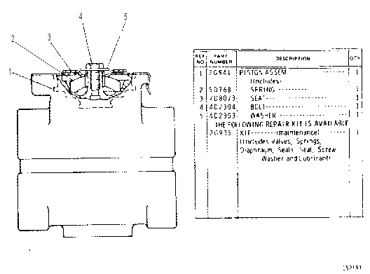 AIR CONTROL VALVE GROUP 8D6833 CAT
