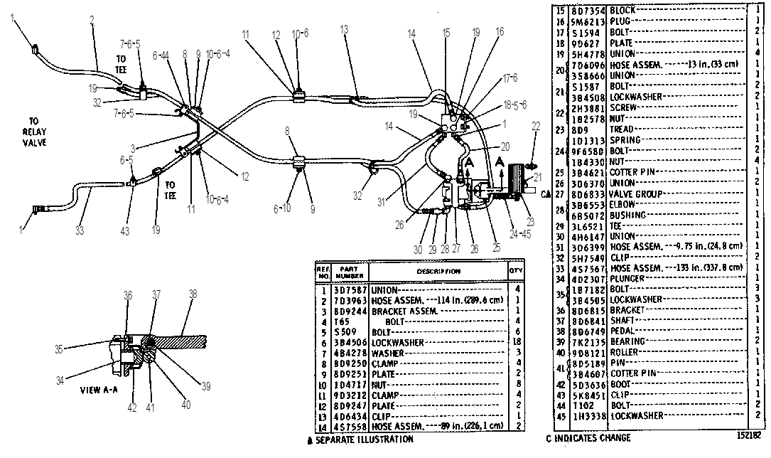 SERVICE BRAKE CONTROL GROUP 8D5235 CAT