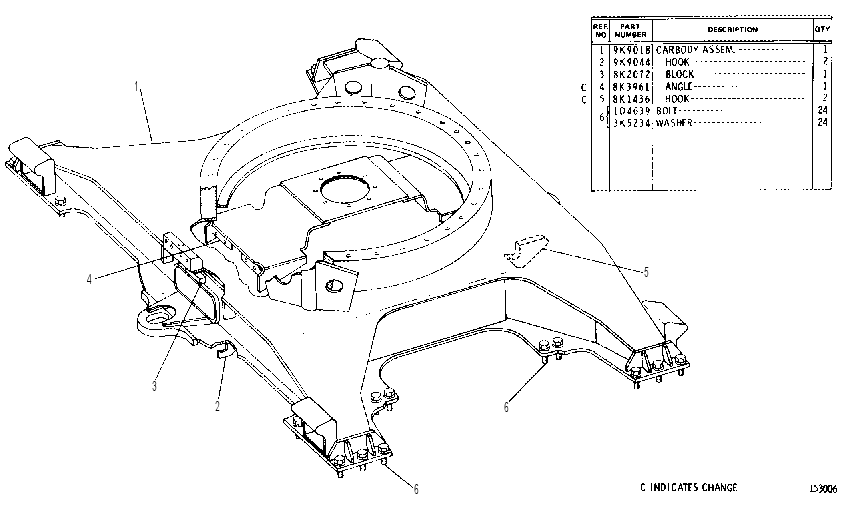 CARBODY GP 8K2619 CAT