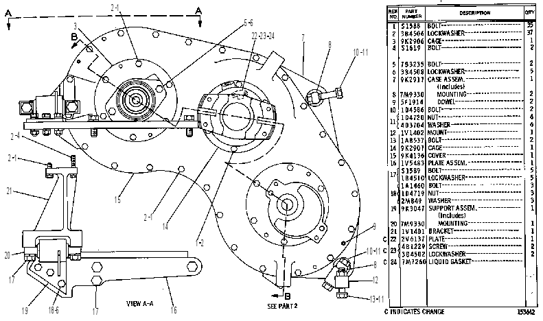 PUMP DRIVE 9K2902 CAT