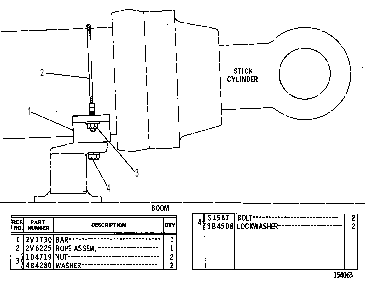 RESTRAINT GP-CYLINDER 2V1740 CAT