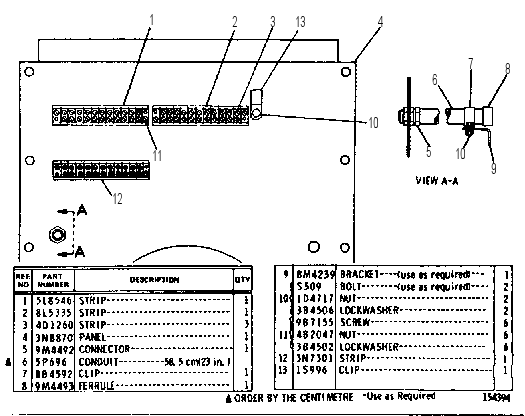 INSTRUMENT PANEL ASSEMBLY 3N8871 CAT