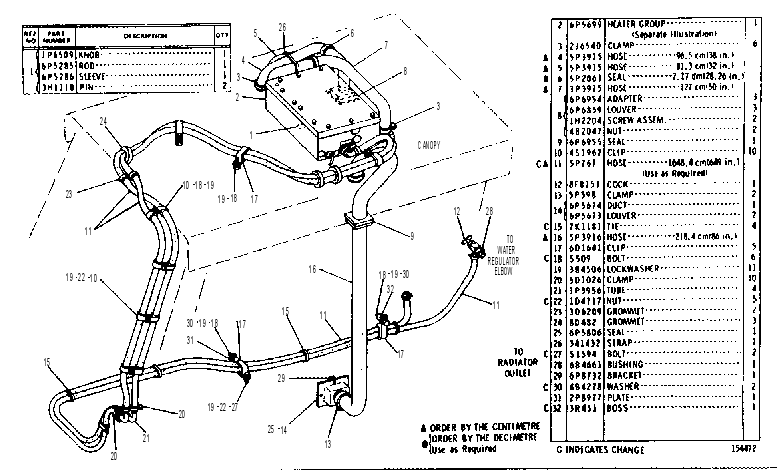 CAB HEATER GROUP 6P5837 CAT