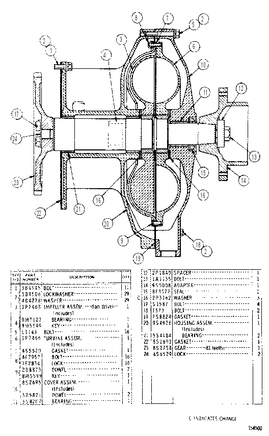 FAN DRIVE 9S5007 CAT