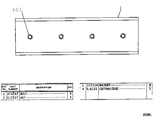 CUTTING EDGE GROUP 9J6123 CAT