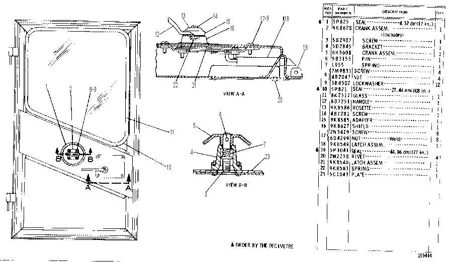 DOOR GROUP 1V9947 CAT