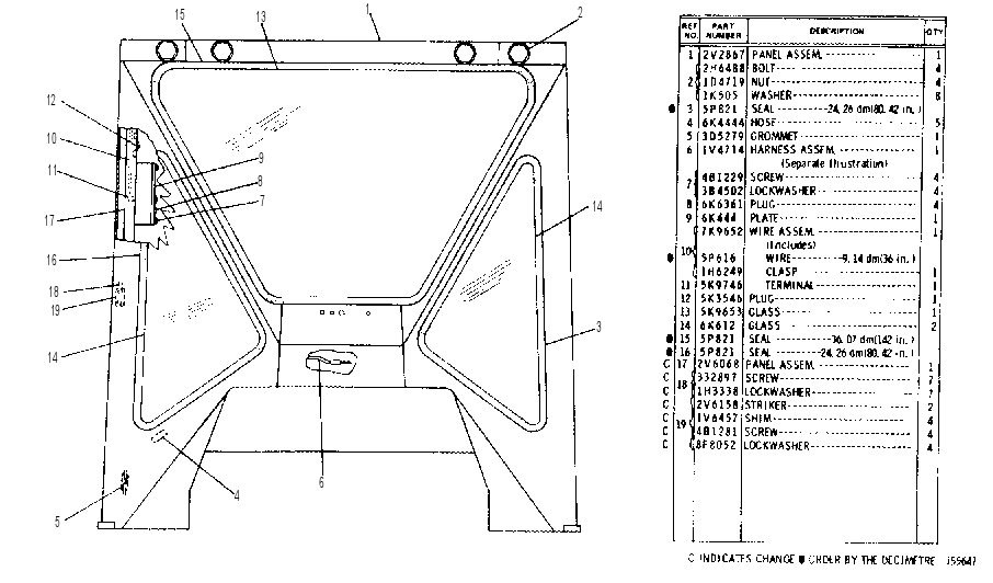 Каркас безопасности (ROPS) 2V2868 CAT