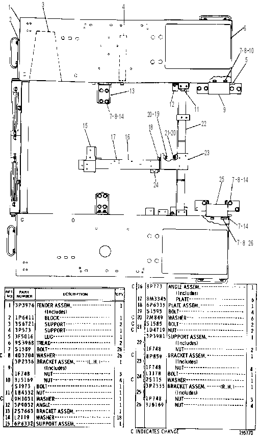 FENDER GROUP 3P2334 CAT