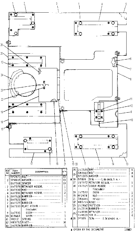 CAB FLOORMAT GROUP 2V5496 CAT