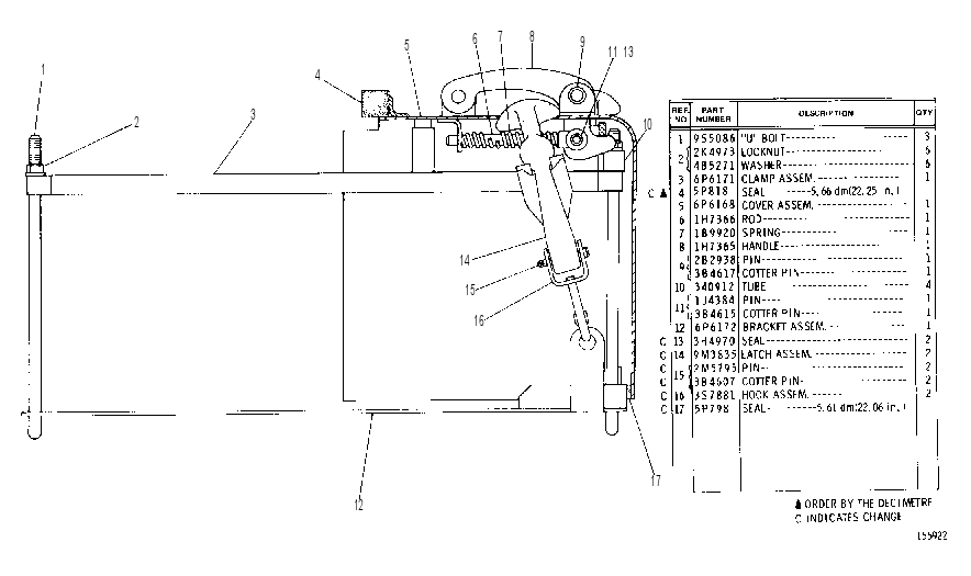 BATTERY BOX GP 6P5435 CAT