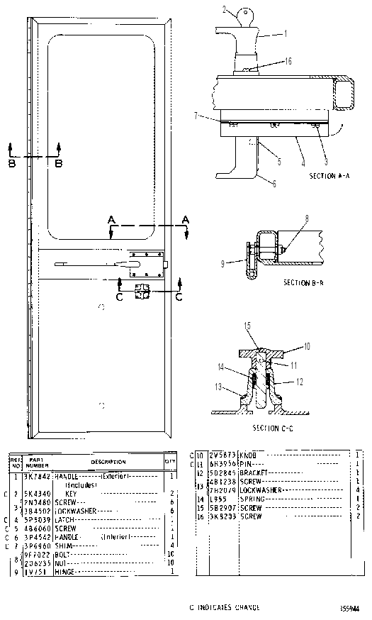 DOOR GROUP 1V0317 CAT