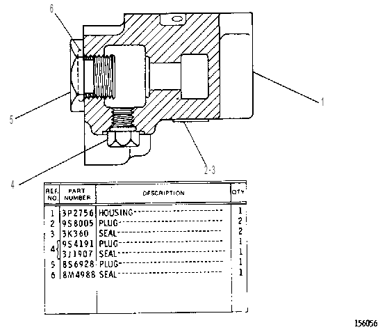 CHECK VALVE GROUP 3P7461 CAT